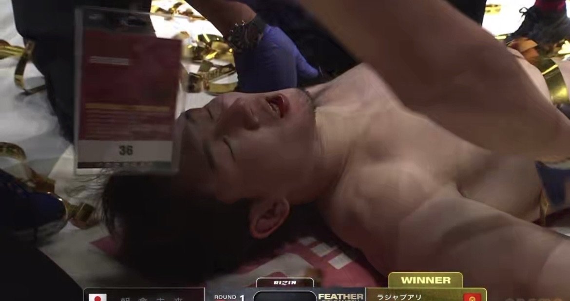 97uxi's tweet image. #RIZIN    #RIZIN師走の大喧嘩祭り #朝倉未来 ヤバすぎだろこれｗ