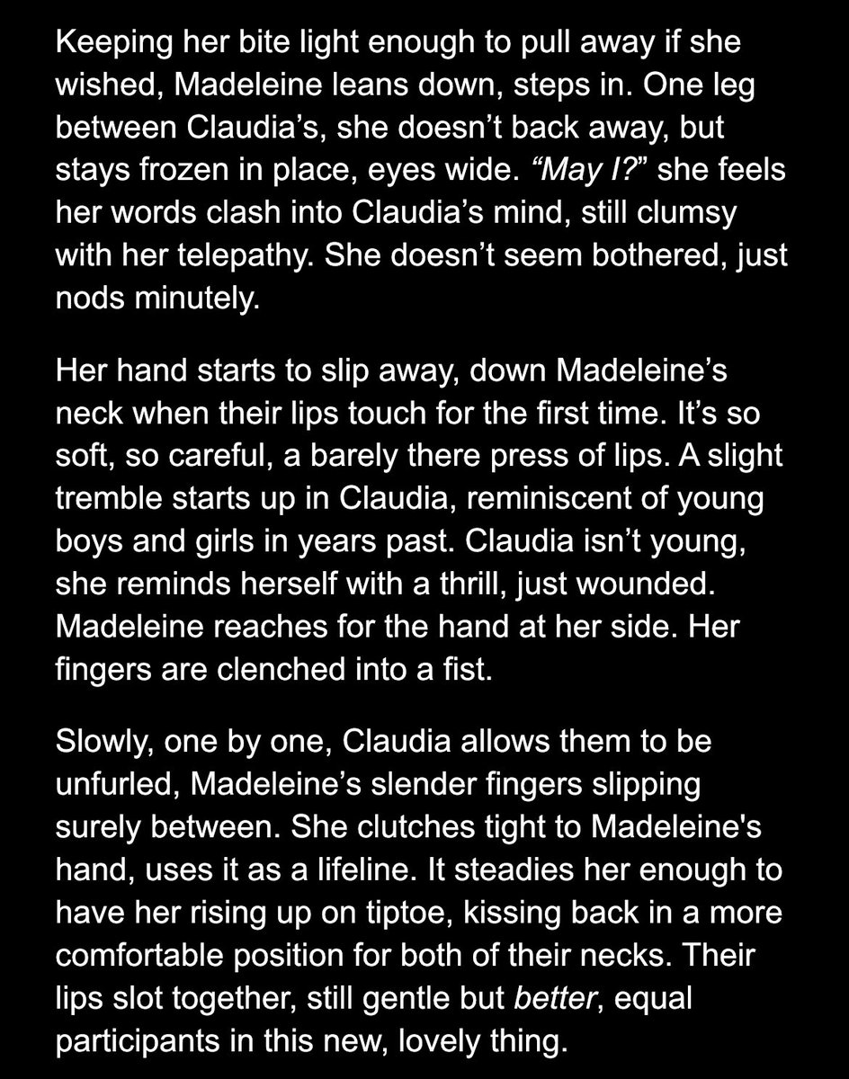 wormtitty's tweet image. claudeleine first kiss, late 1949