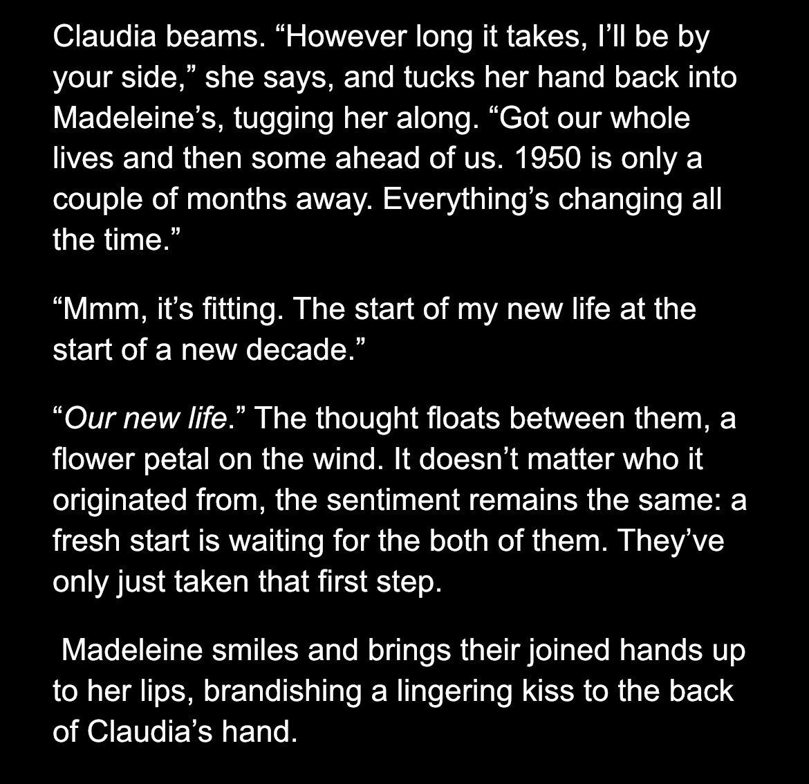 wormtitty's tweet image. claudeleine first kiss, late 1949