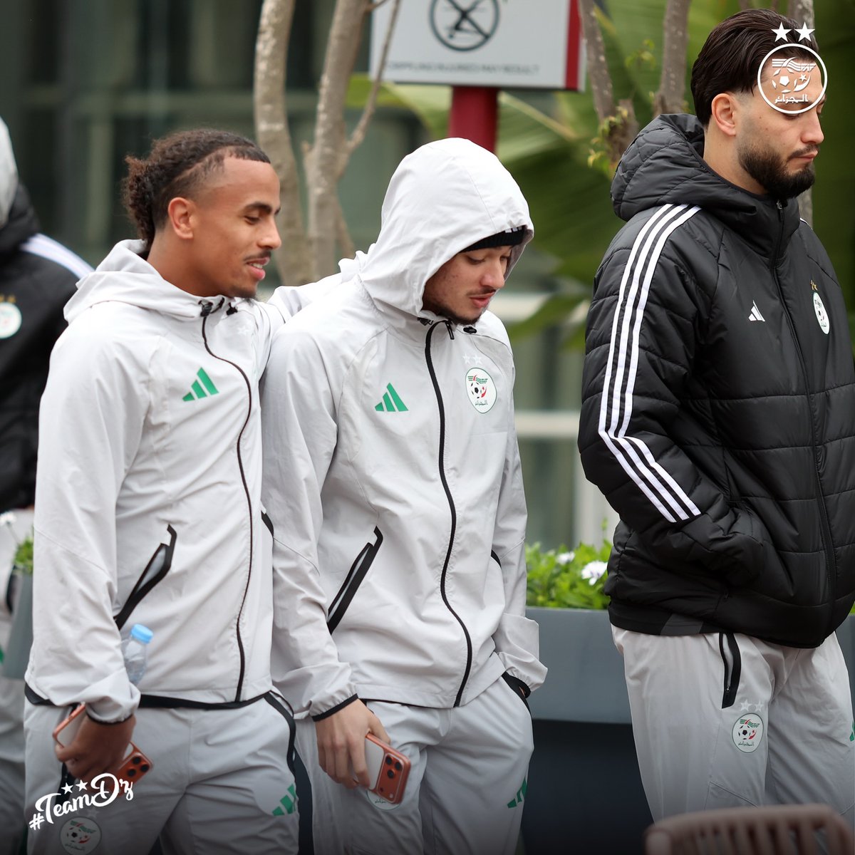 LGDFennec's tweet image. À quelques heures du coup d'envoi face à la Guinée équatoriale, les joueurs de l'équipe nationale s'offrent une petite promenade aux abords de leur hôtel .
#CAN2025 #Algerie #DZ