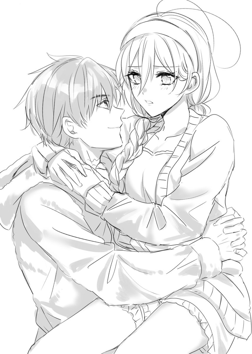 例の如く何も描いてないので新刊のおまけに付けたらくがき冊子絵を今年