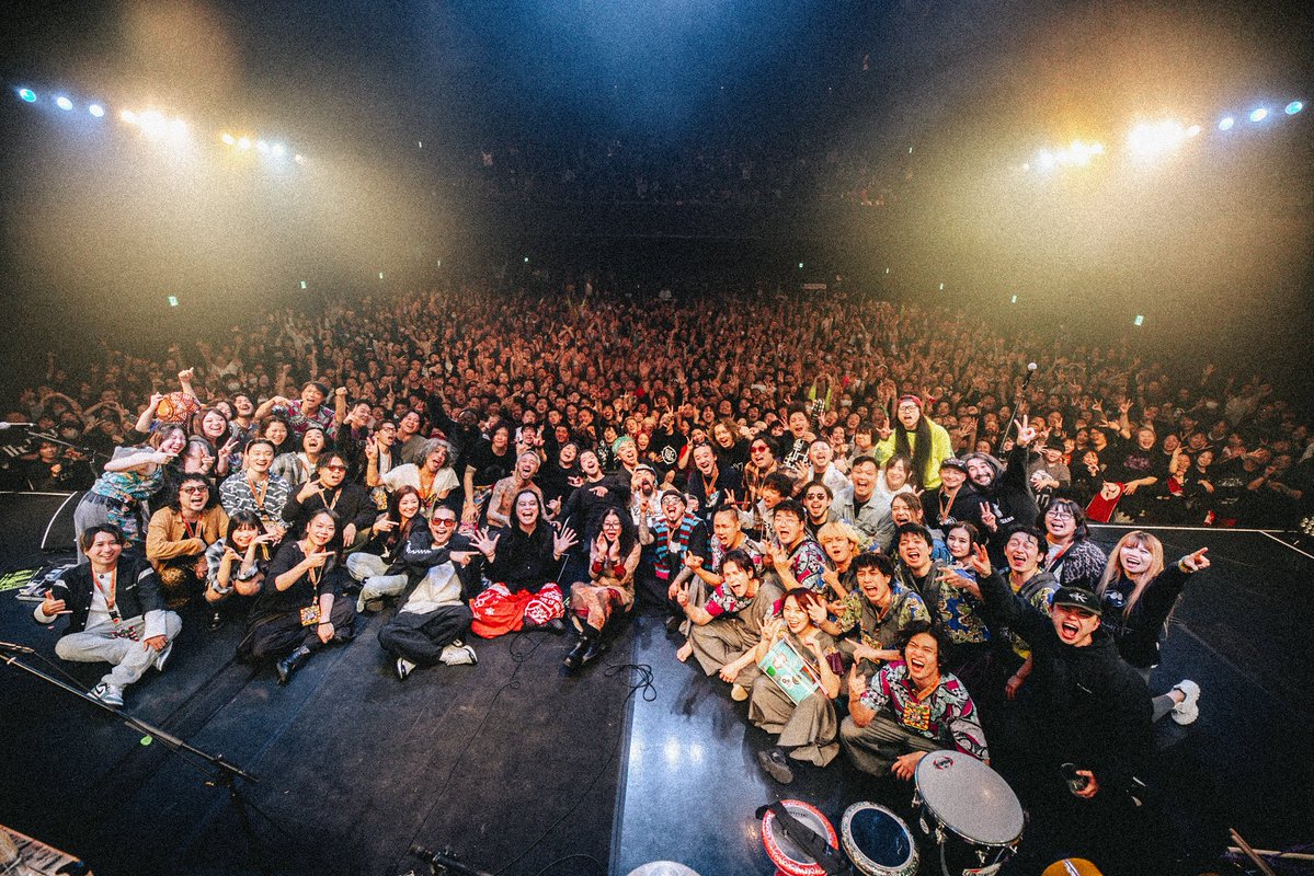 オレパルーザ2025

大阪編　東京編ともに

満員御礼スーパー大盛況！

全てのスタッフと、いつも一緒にいてくれる素晴らしいミュージシャンのみんなと、来てくれた皆様に心から感謝いたします！

RIZEは今回で一旦休養に入ります。