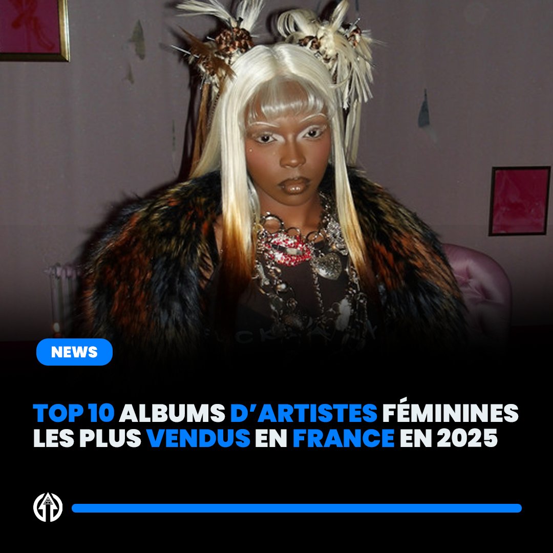 bighousepromo_'s tweet image. 🚨 Top 10 albums d’artistes féminines les plus vendus en France en 2025 💿🔥

1️⃣ Theodora – MEGA BBL : 246 213 équivalents ventes
2️⃣ Billie Eilish – HIT ME HARD AND SOFT
3️⃣ Helena – Hélé
4️⃣ SANTA – RECOMMENCE-MOI
5️⃣ Taylor Swift – The Life of a Showgirl
6️⃣ Lady Gaga – MAYHEM
7️⃣…