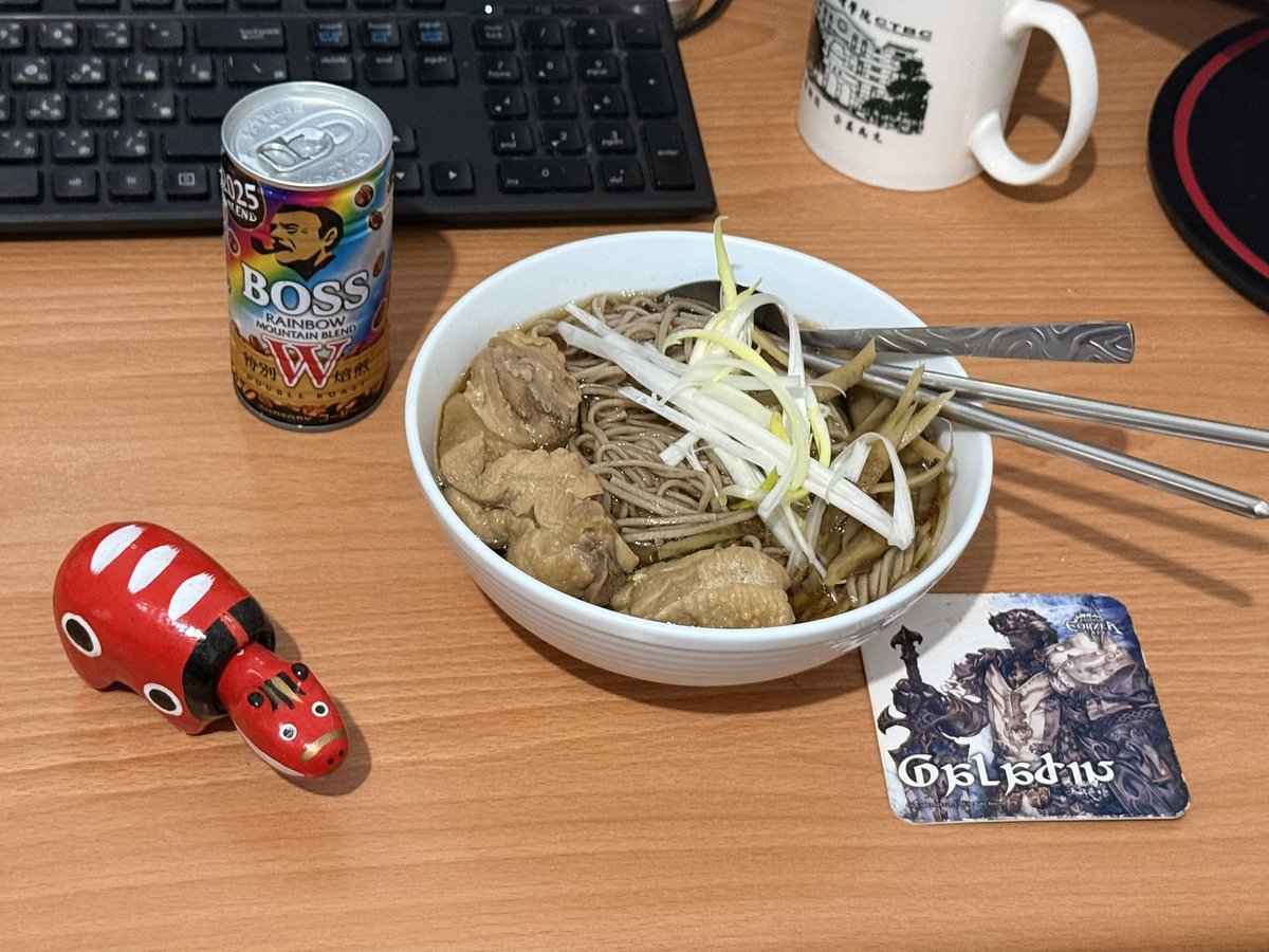 今年の年越しとりごぼうそば！良いお年を！