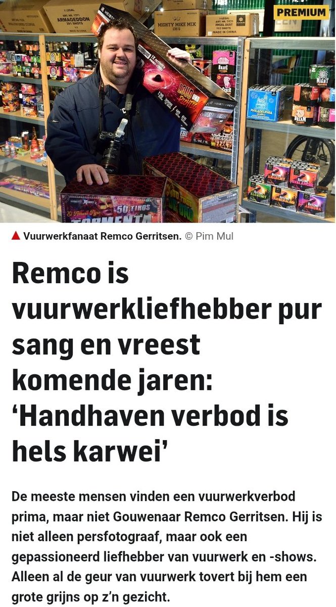 #vuurwerkverbod niet te #handhaven?
Nu is het zo dat er onderscheid wordt gemaakt tussen legaal en illegaal. Dat maakt handhaven lastig.
Straks is alles illegaal! Dus handhaven is een stuk simpeler.