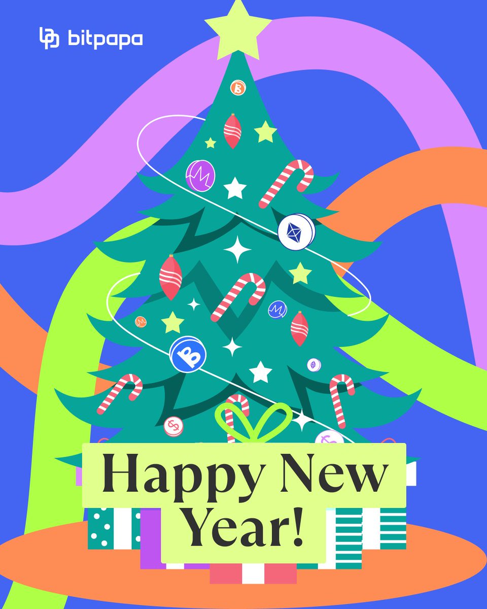 Bitpapa_com's tweet image. 🎅Bitpapa wishes you a Happy New Year! 

We wish you confidence in every step you take and a thoughtful approach to all your endeavors. May your investments grow, your trades bring the desired profits, and luck always be your companion in 2026.

Happy New Year! 💙
