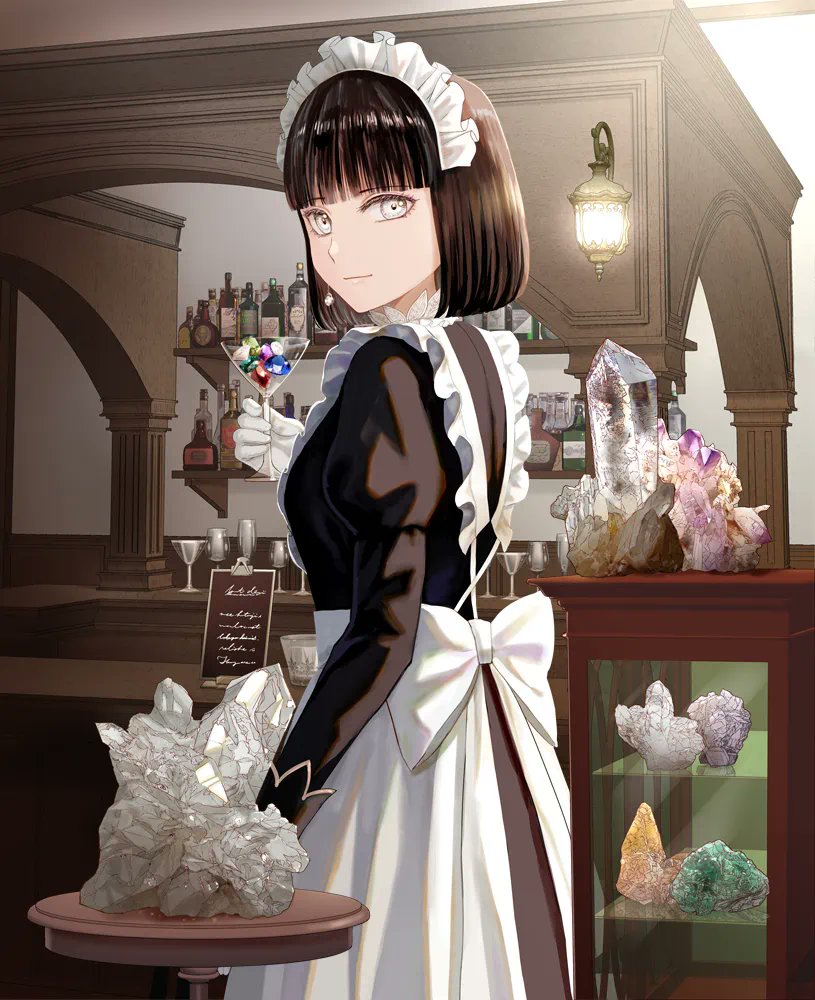 一年でこの4枚しか描いてない！今年も『宝石商のメイド』を応援して