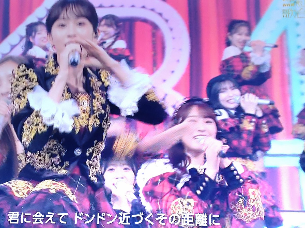 pottotolotto's tweet photo. 久しぶりの紅白、AKB48最高でした🥰

#福岡聖菜
#AKB48
#NHK紅白
#つなぐつながるAKB20周年 https://t.co/Vk9K9NBeGY