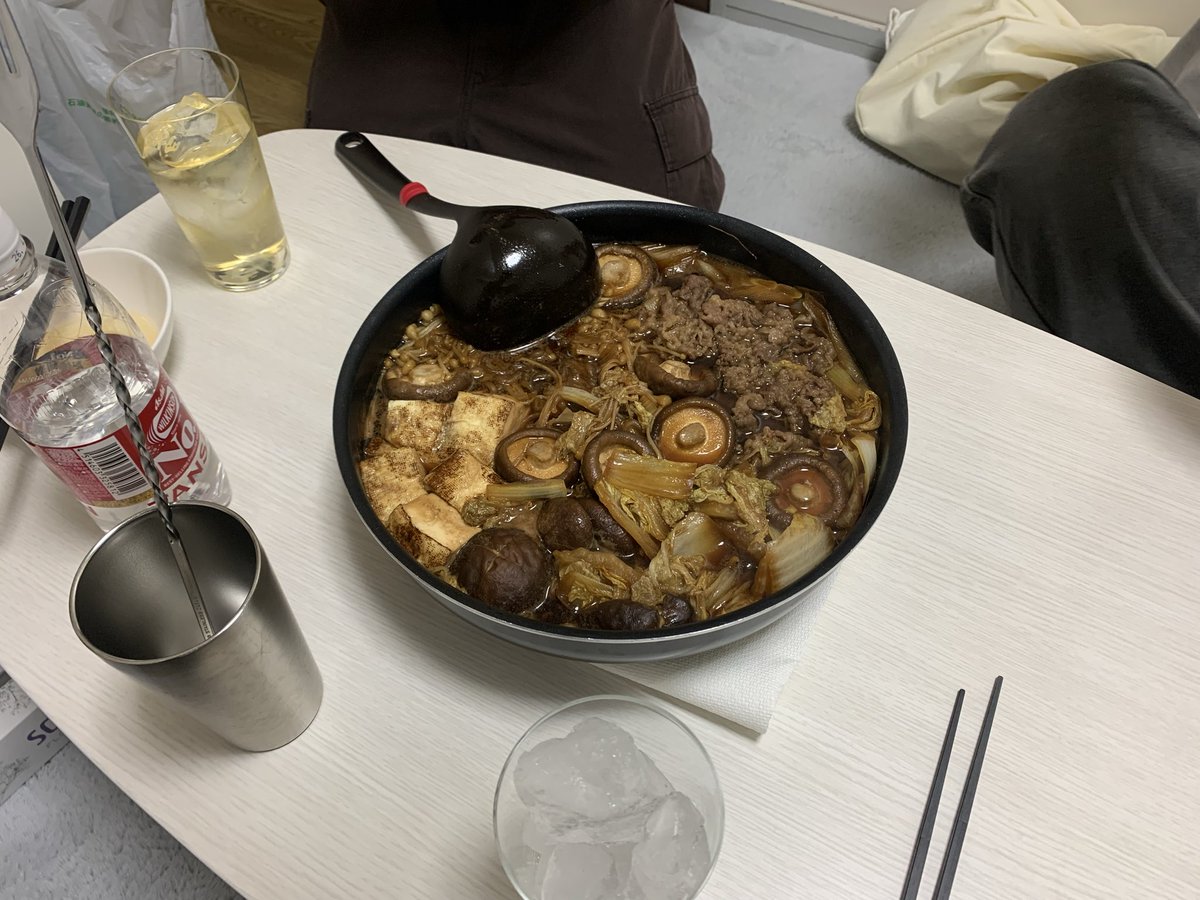 manpukuProject's tweet photo. 年末漢すき焼き https://t.co/t5i0YiQL5Z
