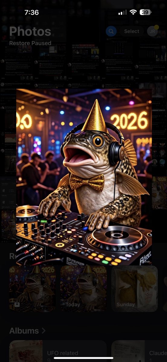 UFOofCod's tweet photo. Have a fintastic 2026!!! https://t.co/KR5MiDyggG