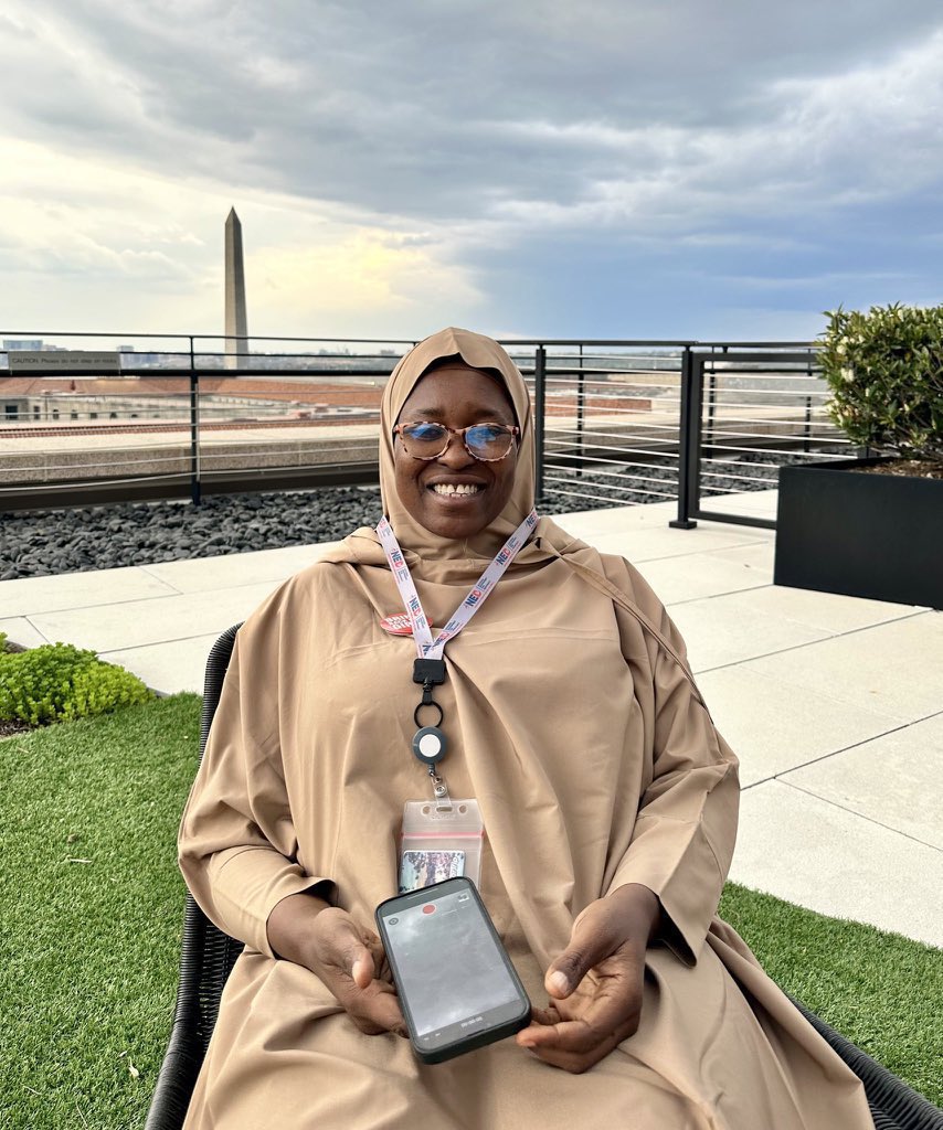 PO_GrassRootM's tweet photo. JUST IN: “I have never formally belonged to any political party, but today, I proudly become a card-carrying member of the ADC.”

~ Mrs. Aisha Yusuf officially declares for ADC. https://t.co/LSIIFYgWTe
