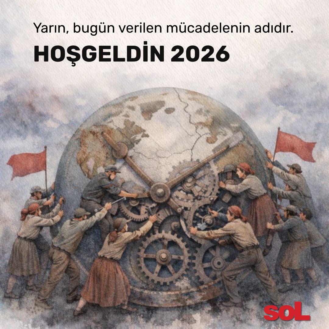 Gerçek, yarını kazanmak için bugün verilen kavganın silahıdır.

Yeni yılda kavgayı büyütmek ümidiyle...

soL'u büyütmek hedefiyle...

Hoşgeldin 2026.