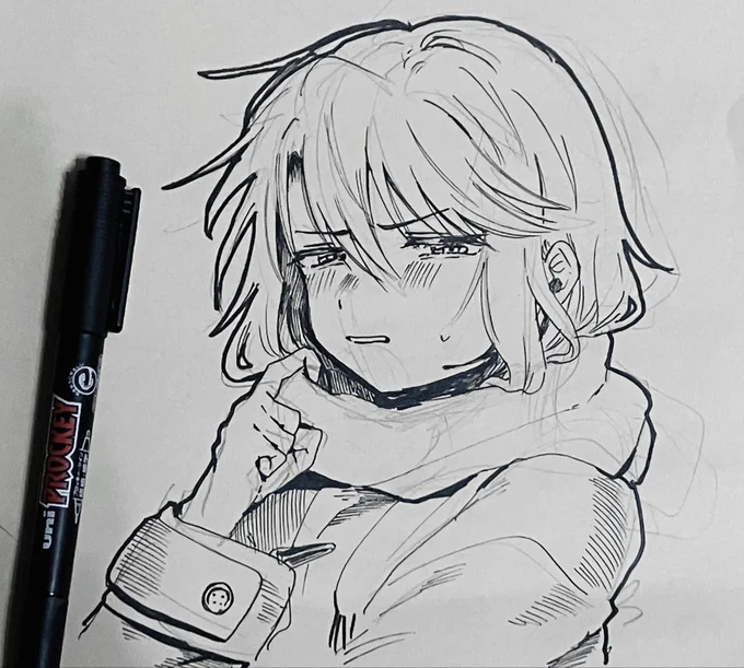 カレンダー裏お絵描きマン 