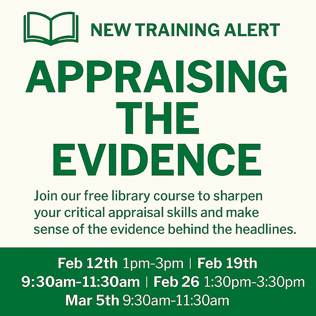 NNUH Library tweet media