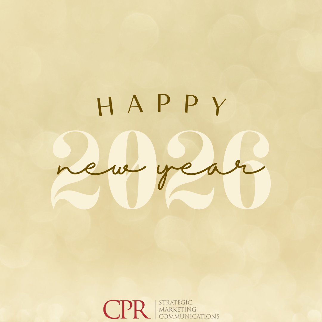A new year means new ideas, new momentum and new opportunities to make an impact. As we look ahead, CPR Strategic Marketing Communications is ready to help shape what’s next. Here’s to clarity, creativity and a strong start to the year ahead.

#HappyNewYear #NewYear