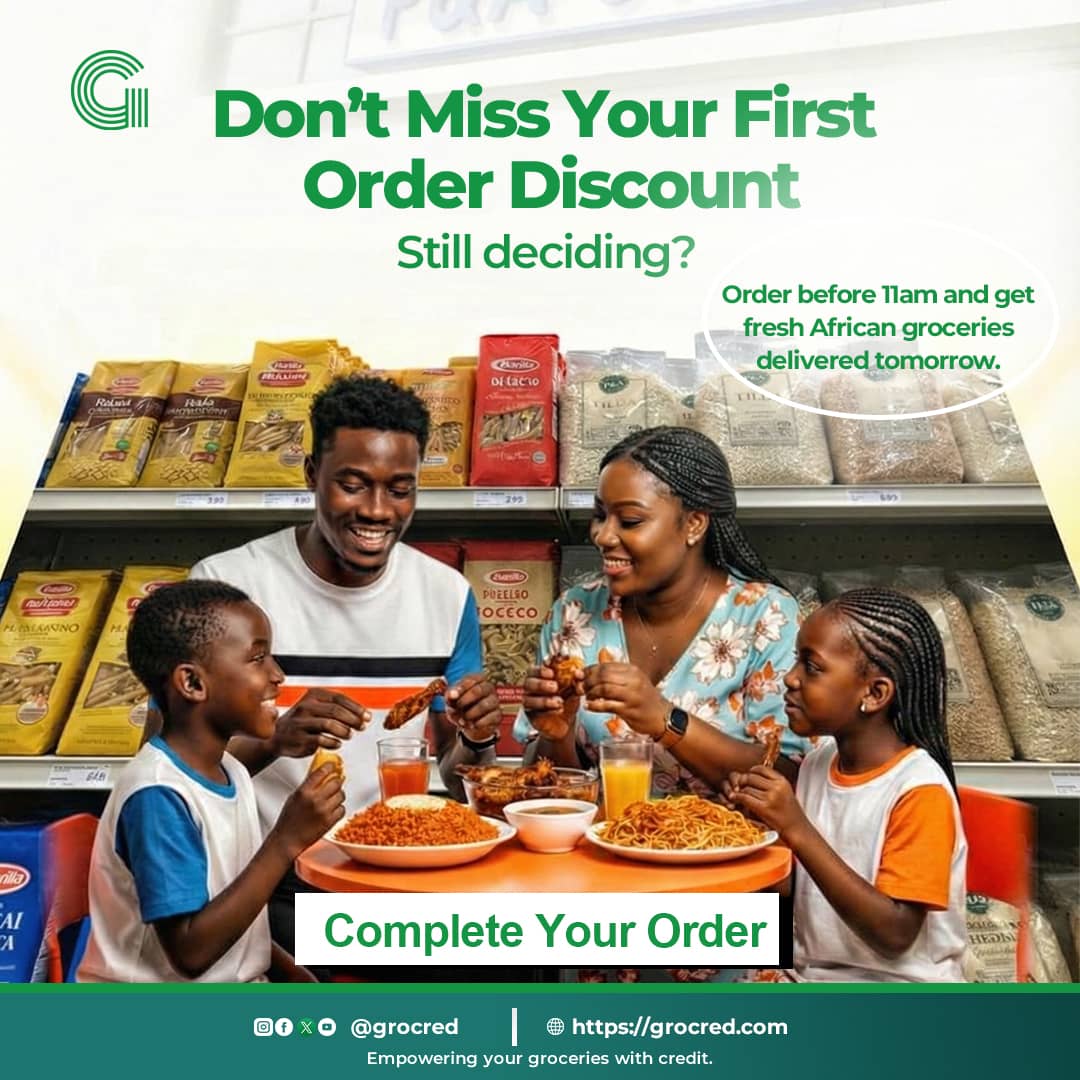 grocredltd's tweet photo. 📍 London? Manchester? Birmingham? Leeds? Anywhere in the UK? 🇬🇧

GroCred delivers authentic African groceries to YOUR door! 🌍 50% OFF your first order 

Get all your favorite African foods in one place!

👉 https://t.co/KoRdrtU3sn

#AfricanGroceries #NigerianFoodUK #LondonFood https://t.co/j5lUAnCsUw