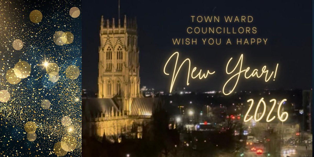 MrMajKhan's tweet image. 🎊Happy New Year🎊

Councillor Gemma Cobby -  Town Ward, Councillor Rob Dennis - Town Ward  and I would like to wish all our residents a happy and prosperous 2026. #Doncaster