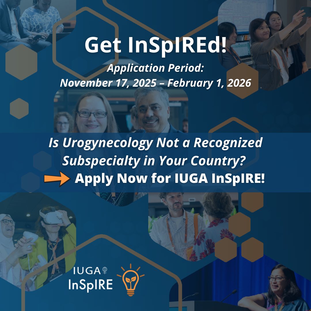 International Urogynecological Association (IUGA) tweet media