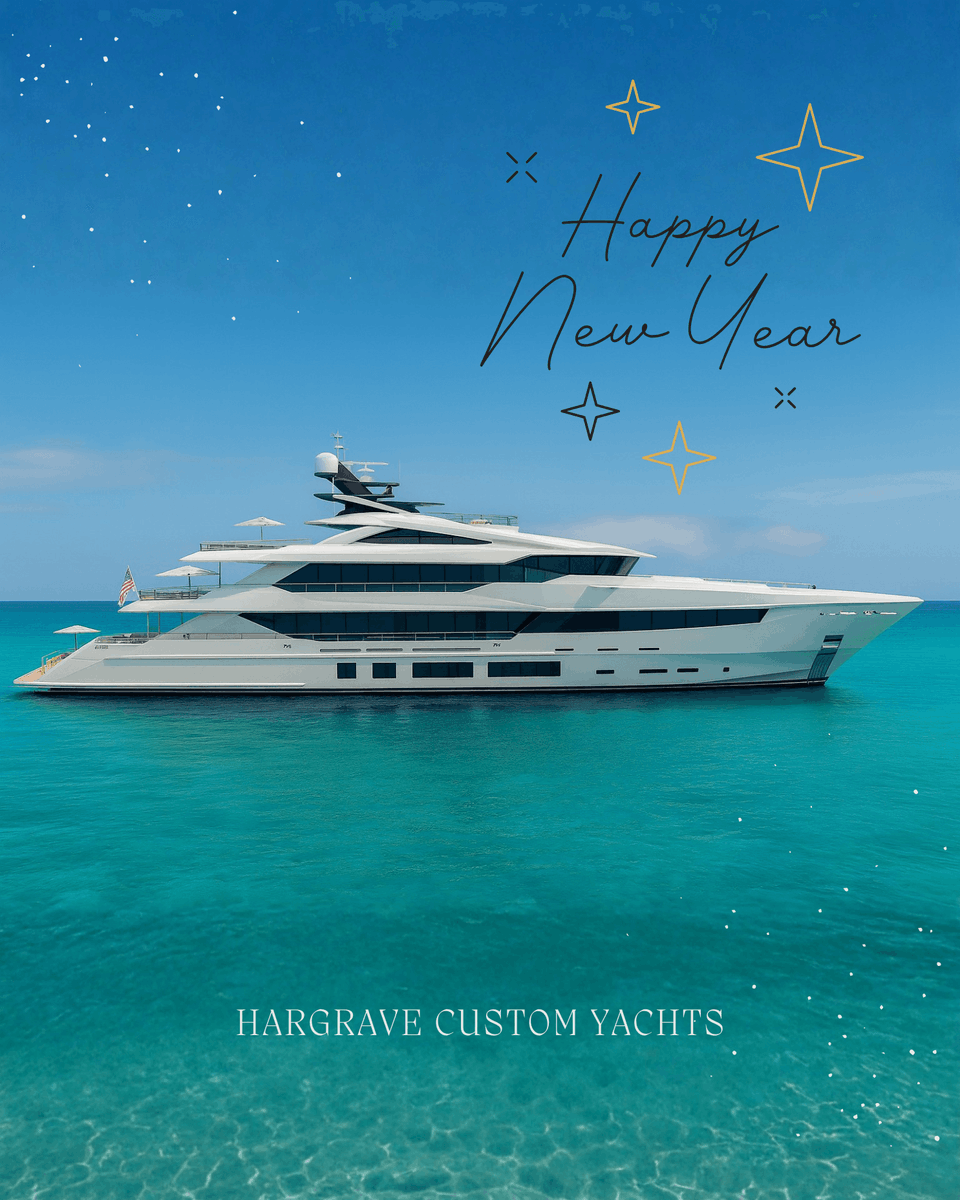 Happy New Year from Hargrave ✨

#HappyNewYear #HargraveYachts #YachtLife #Superyachts #2026