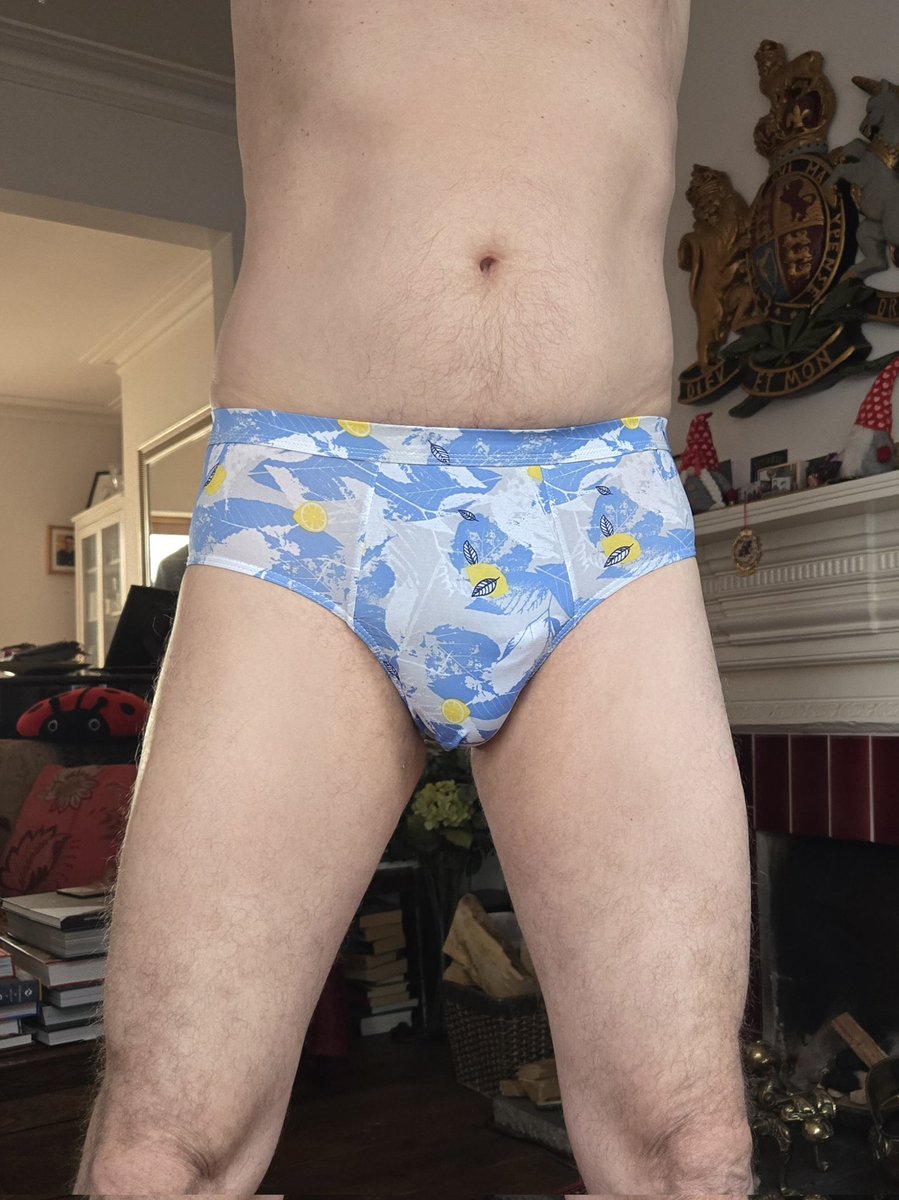 theuggbug's tweet photo. Today's #pants #underpants #briefs #panties #slips #knickers #undies #underwear: white and light blue patterned full briefs as requested by @Mfds95157780. A short video with me pulling my #pantsdown showing my #uncut #penis #pubichair and #barebum #buttocks. https://t.co/vSOL5ueF8v