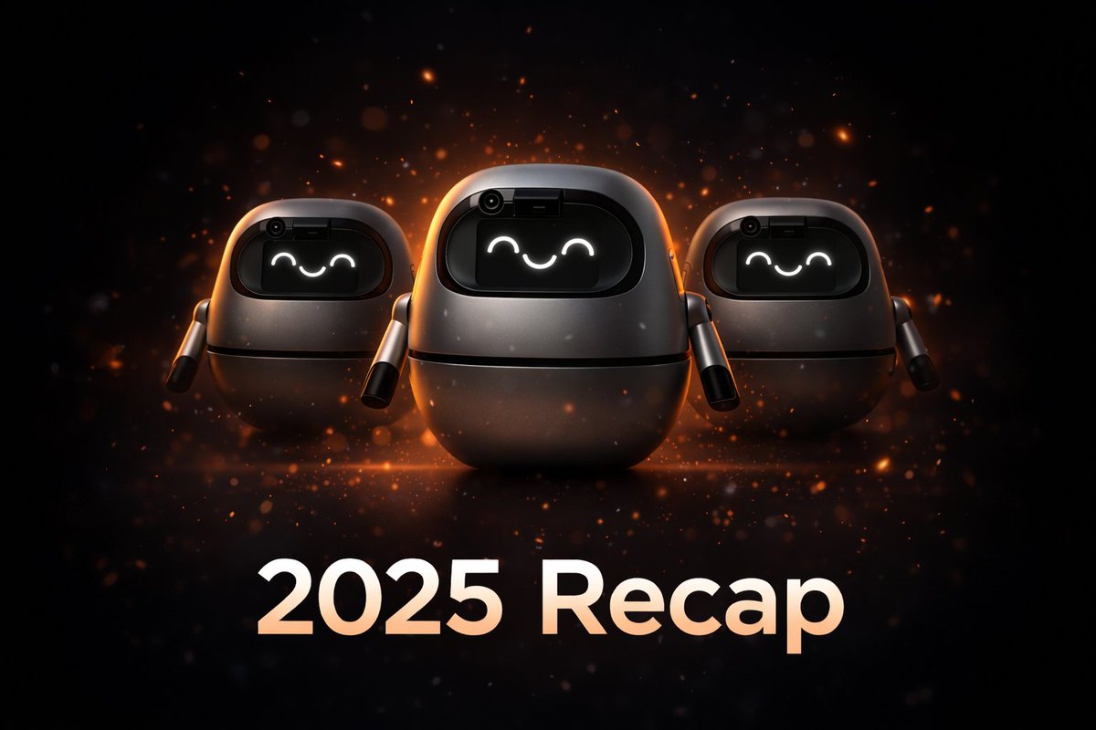 realRiceAI's tweet photo. 2025 has been a transformative year for RICE AI. From launching our decentralized AI foundry vision to deploying ricebots in real-world environments and securing key partnerships that set us up for AGI robotics dominance in 2026. Let's recap the highlights:

🚀 Backed by Powerhouses: Proudly supported by @FLOKI, the #1 meme coin on BNB Chain with 700k+ community, and @DWFLabs as strategic investors. Also joined @nvidia Inception Program for cutting-edge AI acceleration.

🏆 Recognitions & Wins: Hand-picked by CZ as winner of Dubai BNB Chain Demo Day. Selected for Most Valuable Builder (MVB) Accelerator Cohort 10 by @BNBCHAIN, @yzilabs, and @CoinMarketCap. Ranked in Top 20 DePIN projects on BNB Chain by @CertiKCommunity.

🤖 FLOKI Minibot Milestones: Sold 800+ units in 24 hours during limited presale, shipping starts soon! Redesigned for lower latency, multi-language support, fun personalities (dance, music, web search), lighter build, and reusable tooling to cut costs for future IPs. 

💰 Token & Funding Success: 33,000% oversubscribed in Binance IDO presale with 40,000 BNB committed. Raised $750K on TokenFi Launchpad. Listed on Binance Alpha. Navigated tough market volatility and kept building through it all. 

🤝 Partnerships & Expansion: Teamed up with @Auki, @peaq, @Dxc_Foundation, @AiWhitebridge, @tradetideAI_, @ApeBond, and more for DePIN robotics innovation. Expanded from BNB Chain to the peaq ecosystem to broaden our decentralized AI foundry reach. Opened new office at Auki Labs to fuel R&D.

Despite crypto's brutal 2025 (October cascades hit hard), our focus on quality over hype kept us resilient. Huge thanks to our community for the support, your feedback drives us.

Looking ahead to the next few months: 
1. Minibot deliveries ramp up in early 2026, putting physical AI companions in your hands.

2. We're also eyeing potential IP collaborations to expand our ecosystem further, alongside the Q1 AI Foundry launch for robotics data rewards, and unlocking the robotics workforce.

Rice and shine! 
The future is robotics! 
( ◉ - ◉ ) $RICE