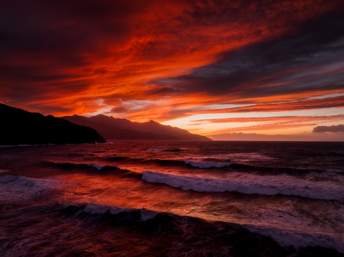 VisitElbaIT's tweet image. Il cielo si incendia sul Golfo del Viticcio! 🔥🌊 Non è un sogno, è l'Elba al tramonto.

Quando la natura decide di dare spettacolo. 

📸 Photo by Daniele Fiaschi

#IsolaDElba #Viticcio #TramontoInfuocato #ElbaSelvaggia #MareAgitato #SpettacoloNatura #Toscana