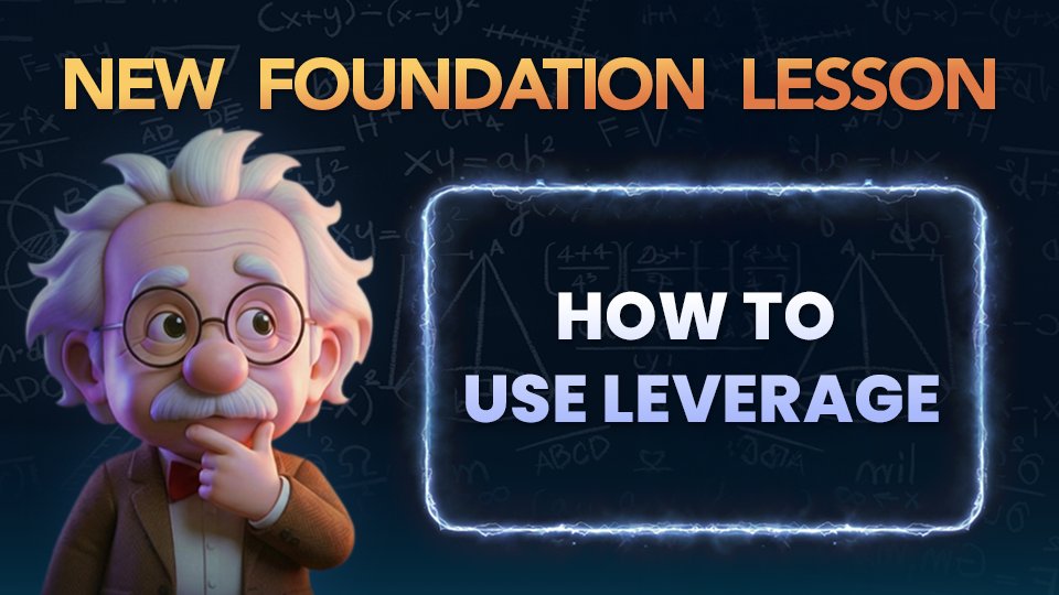 beCoinWise's tweet image. NEW BEGINNER FOUNDATIONS LESSON – How to Use Leverage (Without Blowing Your Account)

A new Coinwise Foundations lesson is dropping December 31st, focused on one of the most misunderstood and dangerous tools in trading: Leverage. 
This lesson breaks down what leverage actually…