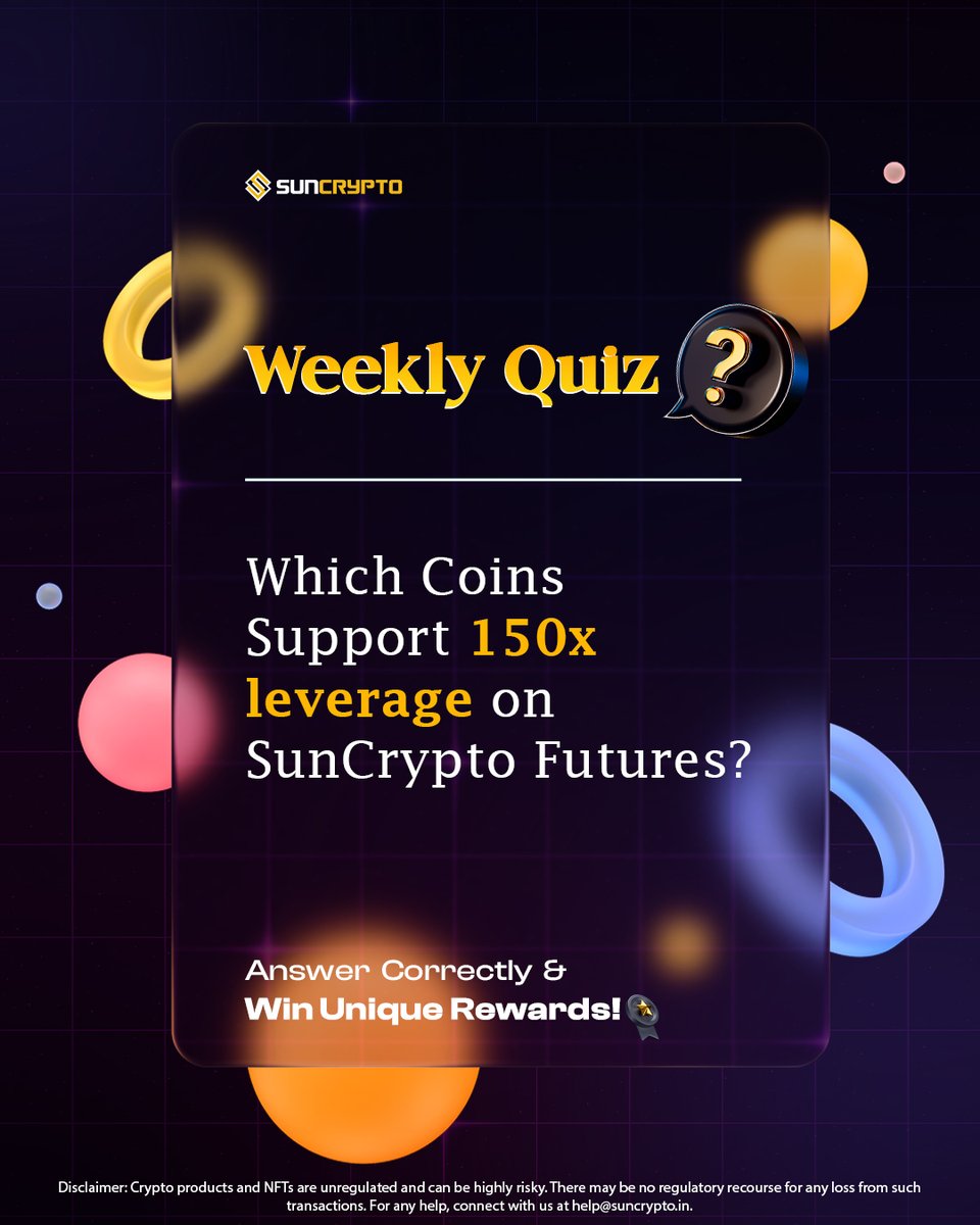 Time for the Weekly Crypto Quiz!  
Answer the question to win amazing rewards!

Quiz Rules: 
1. Only correct answers are eligible. 
2. Like and Repost.
3. Mention two friends in the comments. 
4. Winners will be announced on Friday.  
5. In case of multiple correct entries,