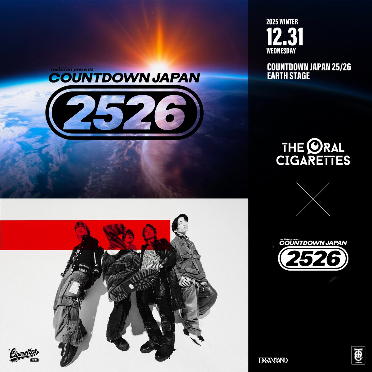 プレイリスト公開！】 「COUNTDOWN JAPAN 25/26」にて披露したセット