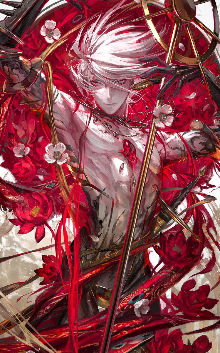 アルジュナ(Fate) ,カルナ(Fate) 「#2025年自分が選ぶ今年の4枚」|江川あきら▽AKIRAEGAWAのイラスト