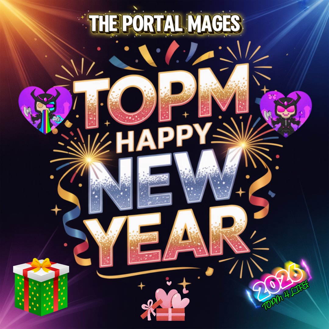 Happy New Year Everyone 2026!

I wish you good health, continued success, and new achievements in the year ahead. Thank you for your guidance and support—I look forward to learning and growing under your leadership this year sir @OxBrillz &amp; <a href="/LordHillzTOPM/">Lord Hillz</a> ♥️♥️♥️

<a href="/PortalMages/">The Order of Portal Mages | TOPM</a>
