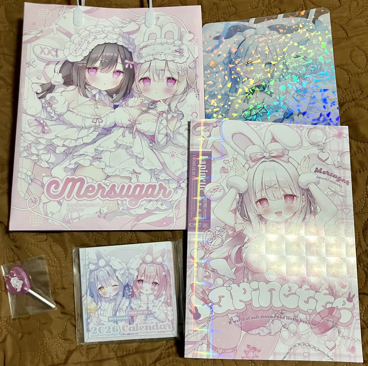 おもちもなか サークルポスター タペストリー みるここ Mersugar おもち もなか🐰1/18 こみトレ〖A16ab〗 (@monaka_0326_) / Posts / X