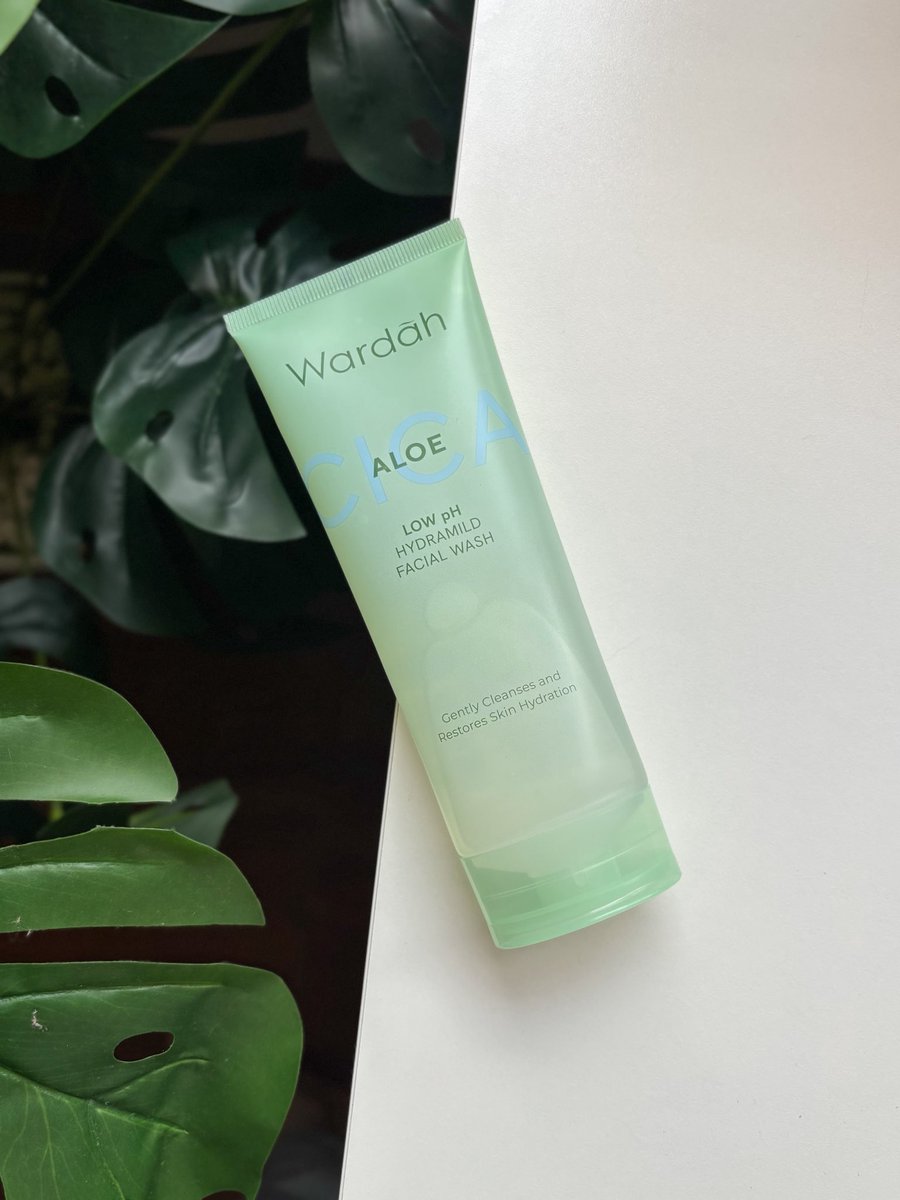 sundakentel's tweet image. bersih tapi gak bikin ketarik, emang ada?

ADA DONG!! let me introduce you to this WARDAH CICA ALOE Low pH Facial Wash 🫧