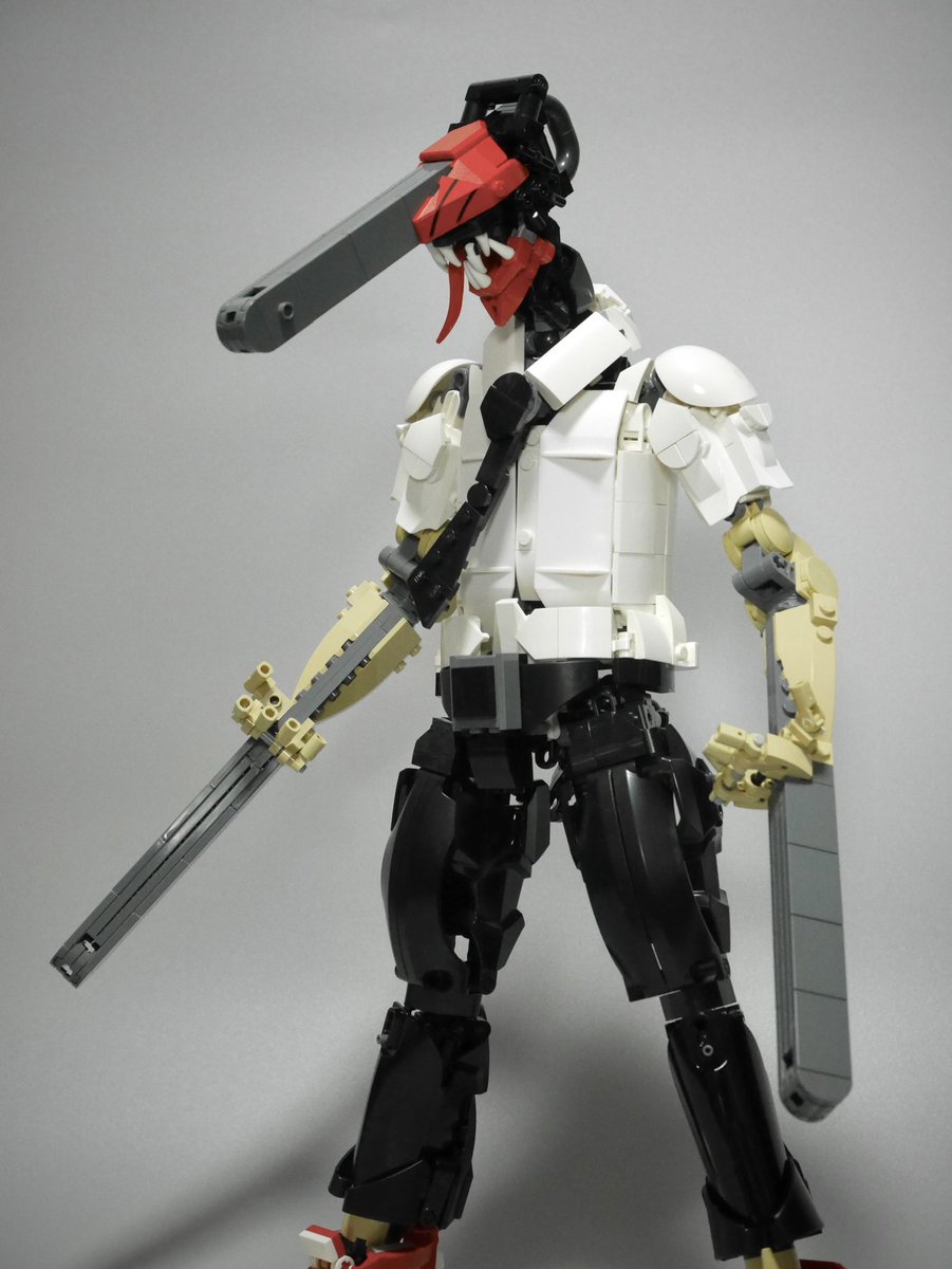 VaioHalcas's tweet photo. レゼ篇が良すぎたので、レゴでチェンソーマンを作りました！
シャツとネクタイと靴の表現が気に入っています
紅白のIRIS OUTも楽しみです！
#LEGO https://t.co/JWKkiKPFhk