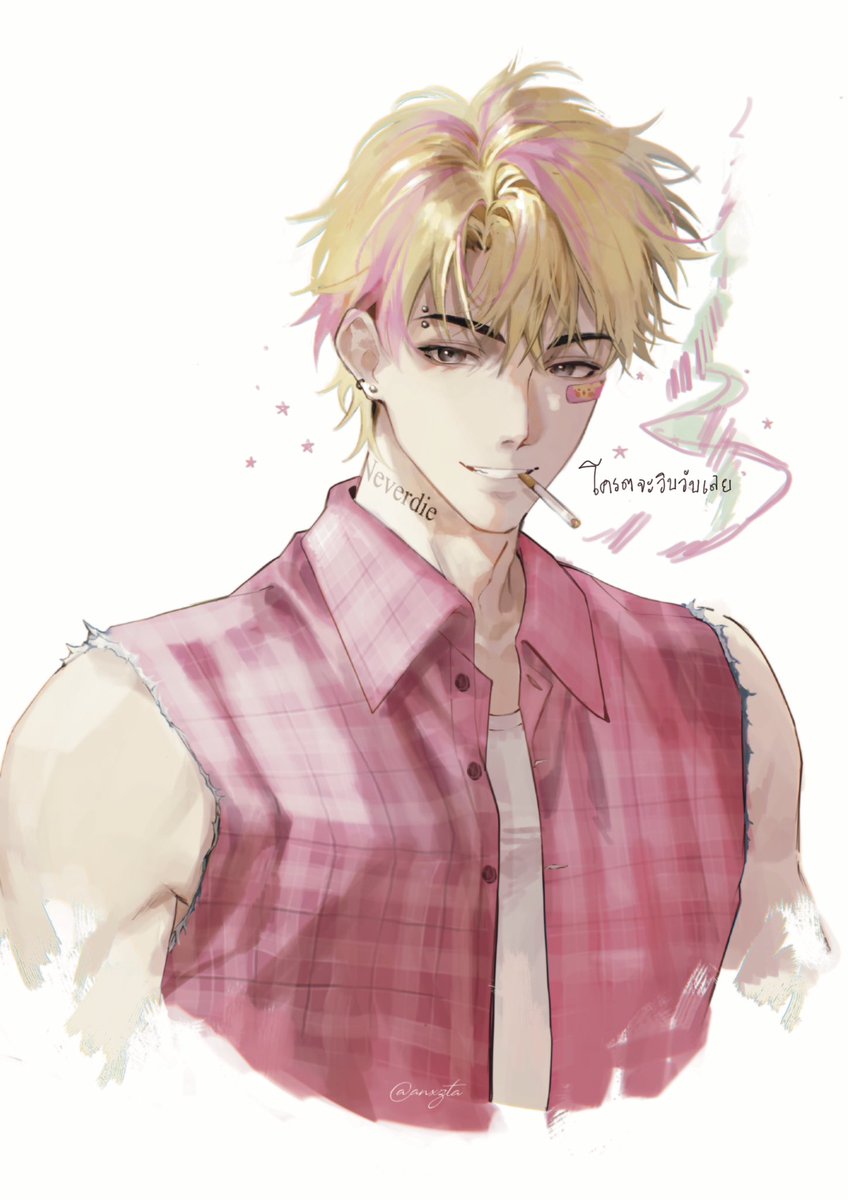 AnI_txr's tweet photo. *✩‧₊˚โครตจะวิบวับเลยล่ะ* ✩‧₊

มีวิบวับลายเส้นตัวเองแล้วฟินมากค่ะ😭✨💖
#เดนดาวneverdie https://t.co/Vwdyj8YNwN