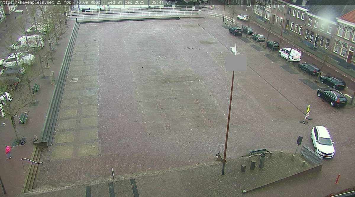 I.v.m. het Carbidschieten op het Havenplein staat de webcam nu op de vaste positie en is niet bedienbaar
Havenplein.net in Genemuiden