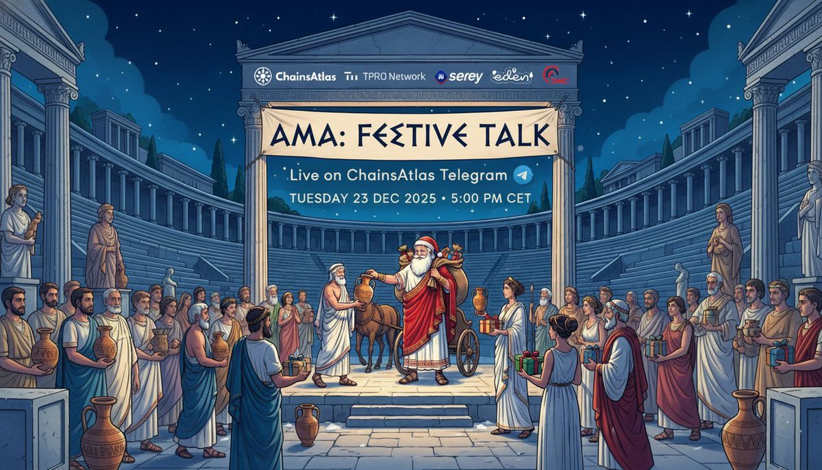 🎄 XMAS AMA Recap | Builders Edition

We sat down with builders from <a href="/tpro_network/">tpro.network</a>, <a href="/Serey_Official/">Serey</a>, <a href="/EdenApp_EDN/">Eden</a> &amp; <a href="/DmcDao/">DMC-DAO</a>

• Projects shared what they’re building
• Wins, lessons &amp; 2025 challenges
• Answered live community questions. 

Read more below 👇 [YouTube link]