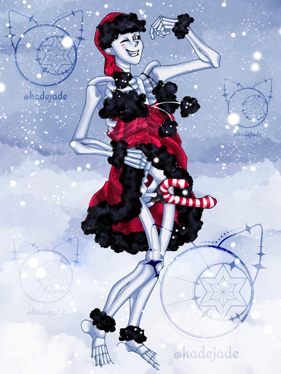 Cross: "Marry Christmas dude!"
Epic: "Bro, aren't you cold out here??"
Cross:" Dude I'm fucking freezing, let me in"
Epic: "ಡ⁠ ͜⁠ ⁠ʖ⁠ ⁠ಡ gladly"
This was kinda done last second so it's a tiny bit rushed, but I'm just glad I got it out before the month ended lol
#undertail