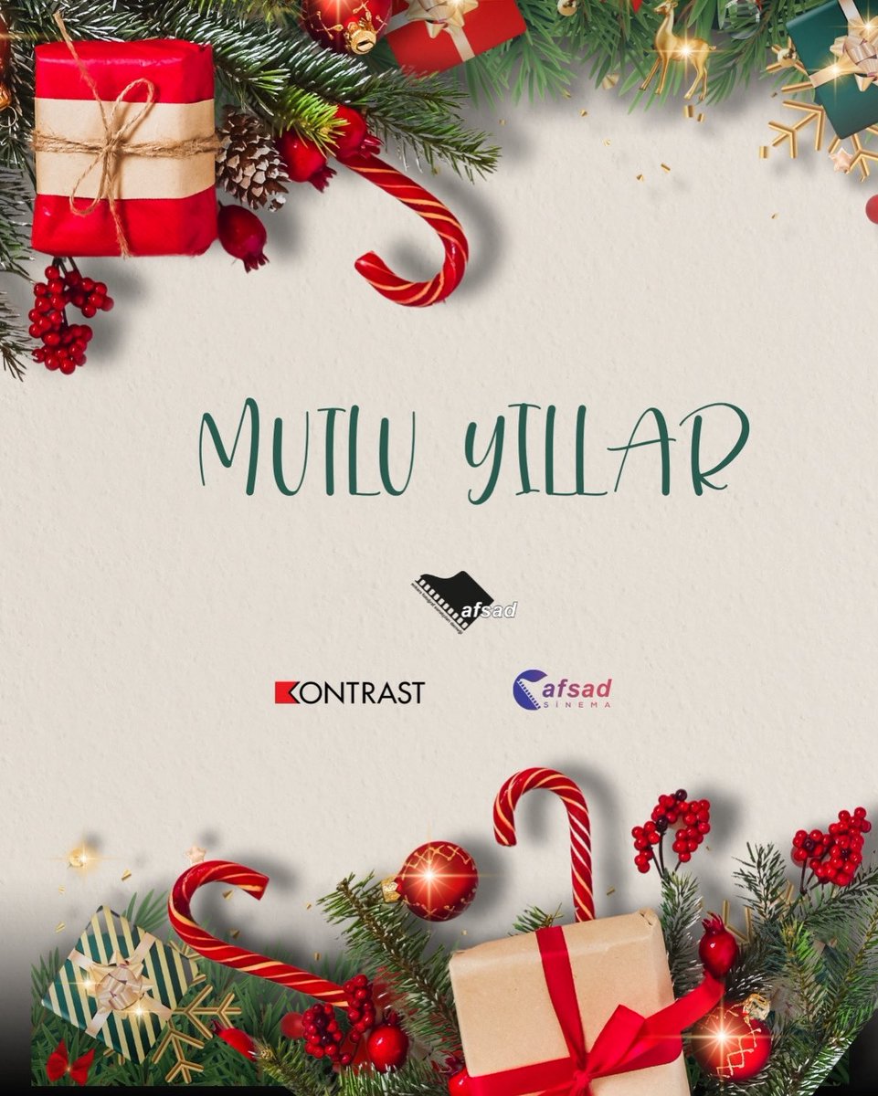 AFSAD_org_tr's tweet photo. AFSAD Ailesi olarak, yeni yılda sanatın birleştirici gücüyle yeni projelerde buluşmayı, birlikte üretmeyi ve paylaşmayı umut ediyoruz. Mutlu Yıllar...
#afsad #mutluyıllar🎄 https://t.co/CCWQPF8slD