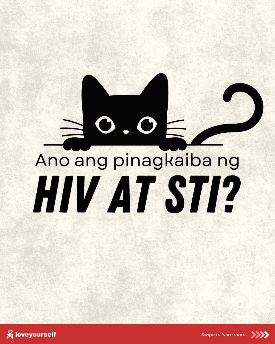 LoveYourselfPh's tweet photo. Understanding STI and HIV helps you protect yourself and others.
The more you know, the safer you are.

#LoveYourselfPH https://t.co/jM697vNBwn