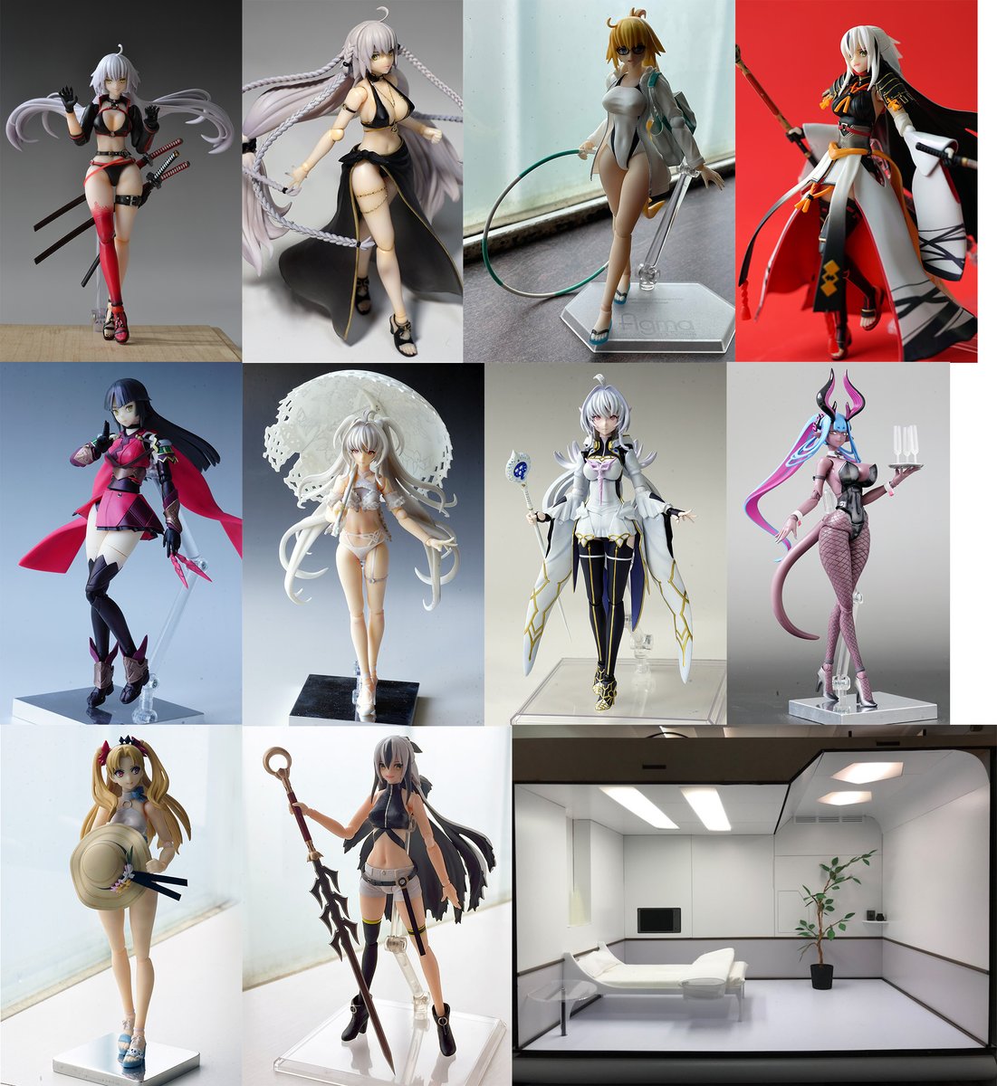 ジャンヌオルタバーサーカーを皮切りにFGO関連の可動フィギュア結構