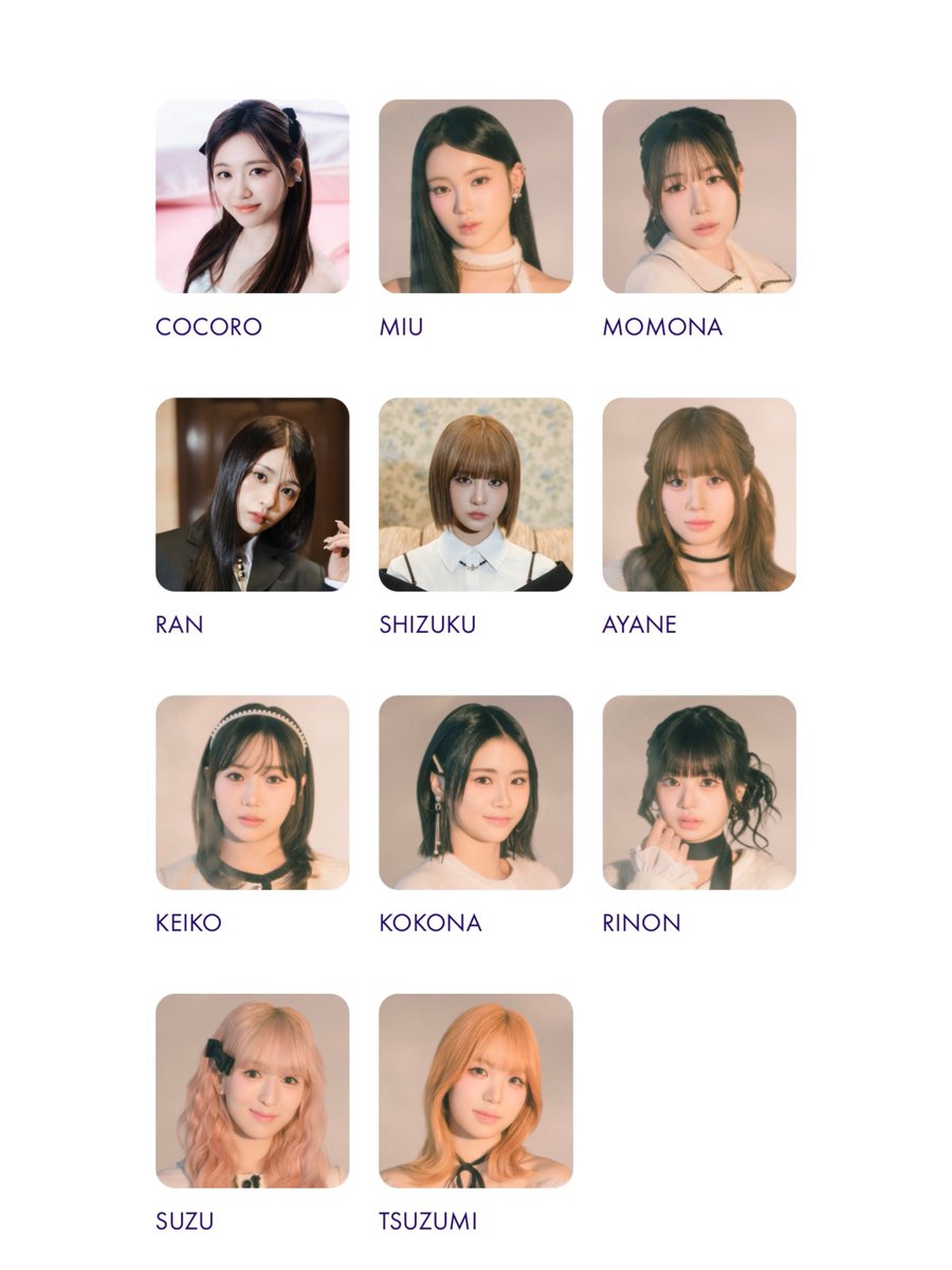 meme⭐︎プロフィール確認お願いします　0628 プロフィールが7人に更新されました🥹🥹🥹