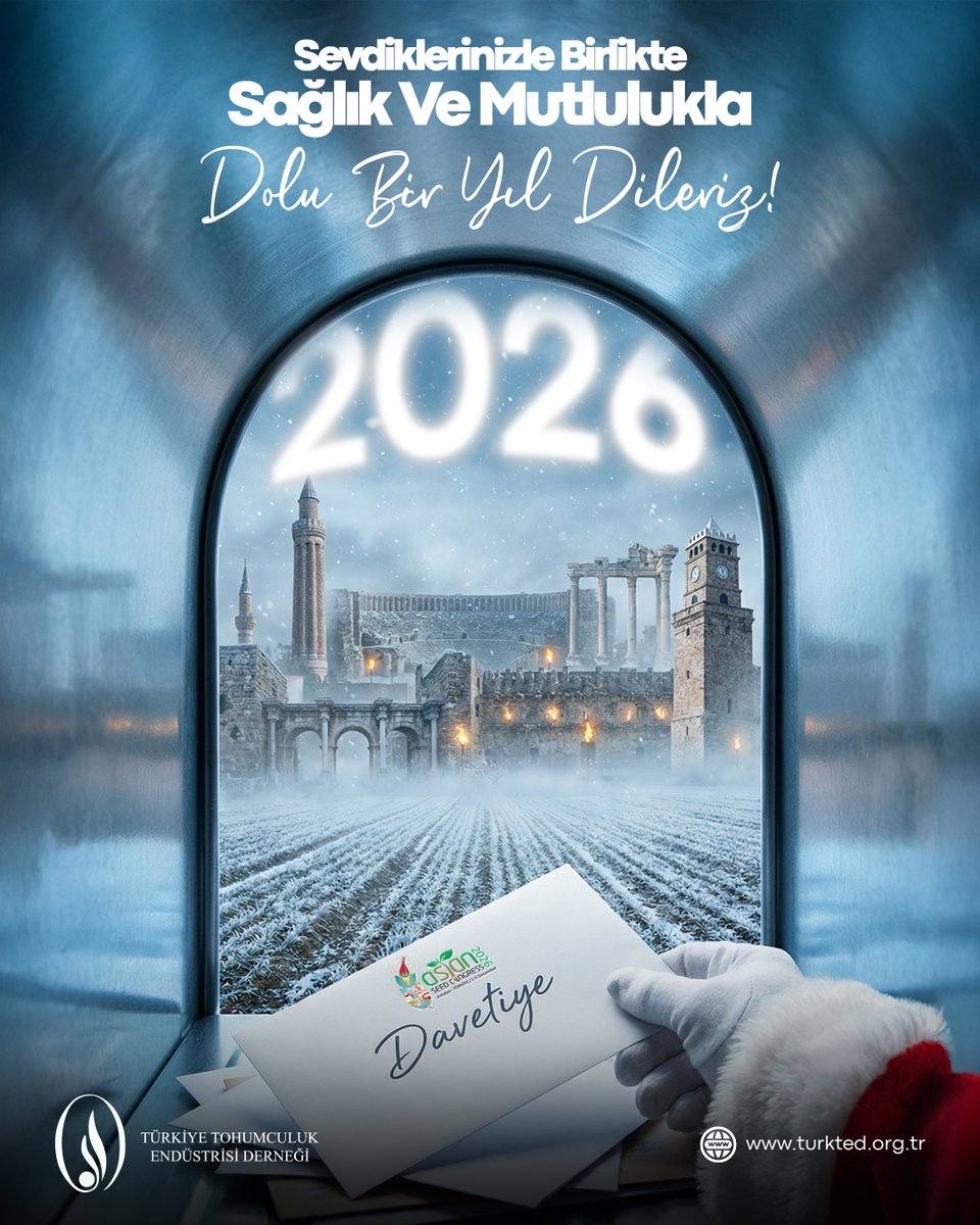 Sevdiklerinizle birlikte sağlık ve mutlulukla dolu bir yıl dileriz!🎄

#türkted #yeniyıl #yılbaşı