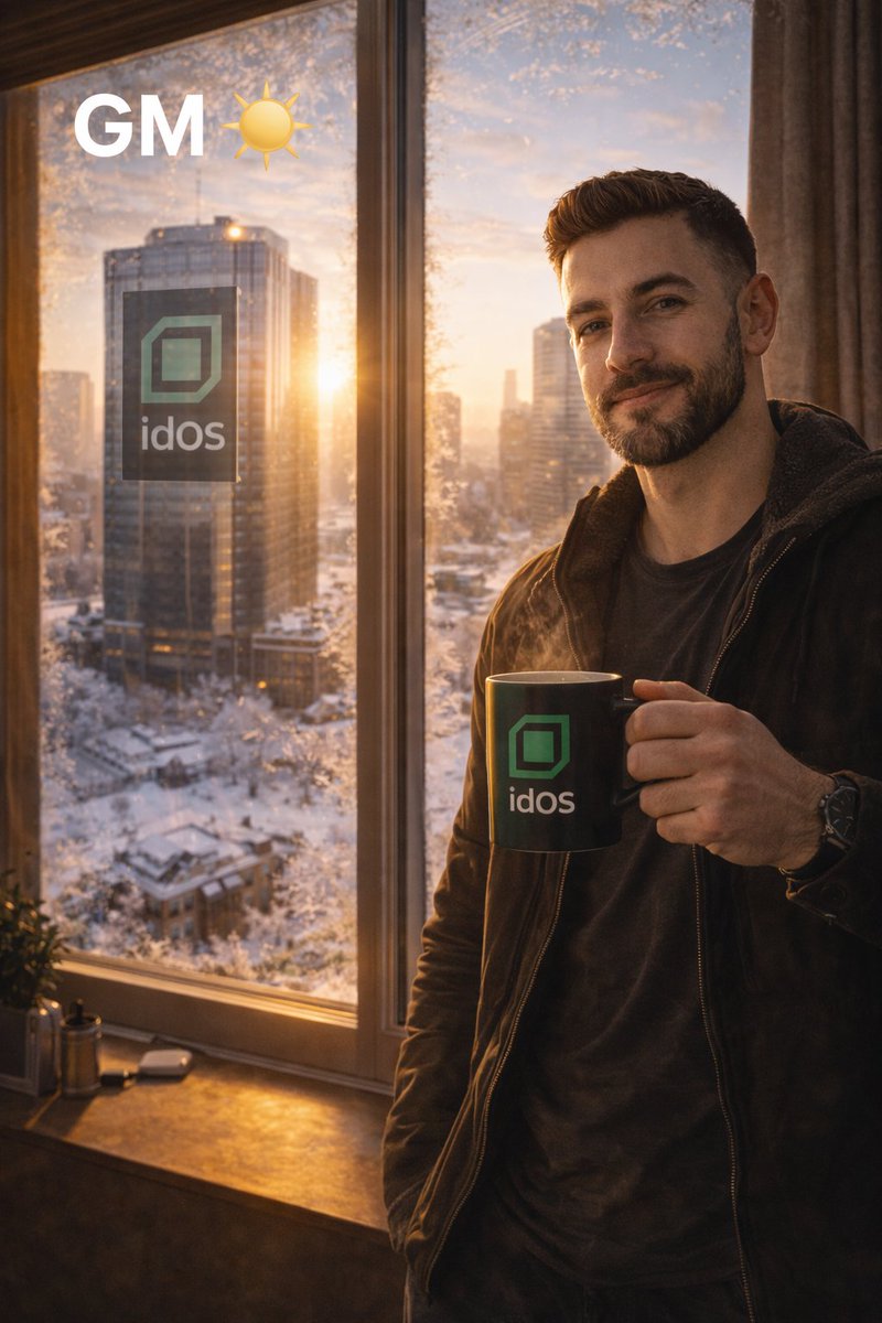 GM ☀️☕

Waking up with <a href="/idOS_network/">idOS</a>  ,where identity is self-sovereign, data stays encrypted, and access is granted only on your terms.
One identity. Full control. Built for the on-chain world.