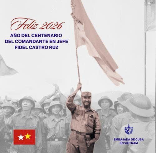 Termina un intenso y fructífero Año de la Amistad Vietnam-Cuba.

Que en el Año del Centenario del Comandante en Jefe Fidel Castro Ruz su pensamiento y obra continúen nutriendo y preservando nuestra ejemplar relación en las actuales y futuras generaciones de cubanos y vietnamitas.