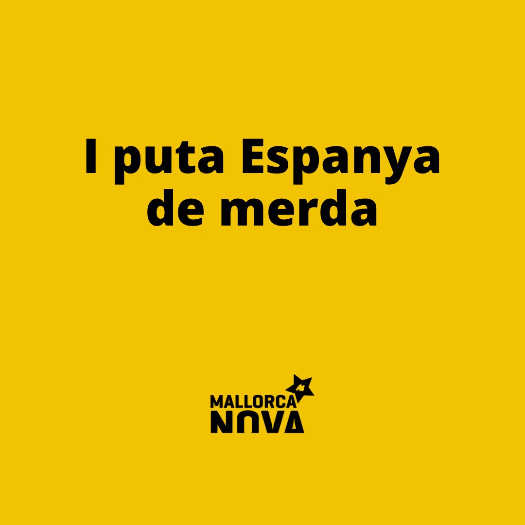 jmallorcanova's tweet image. La Diada de Mallorca ha estat, és i serà el 31 de desembre✊🏻

Mallorquins, siau qui sou!