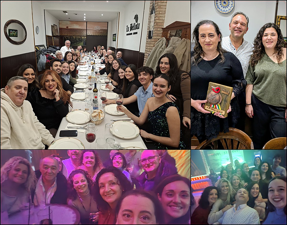 Terminamos el año alrededor de la mesa y... bailando!!!