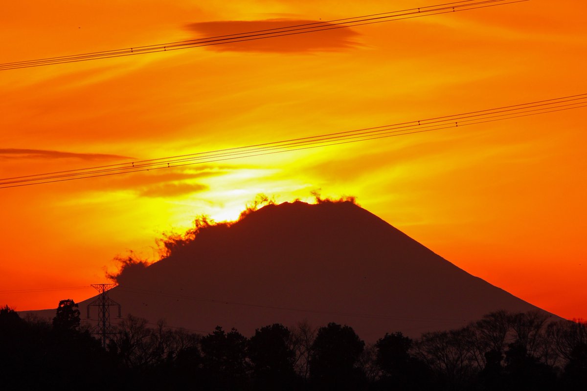 29、30、31日 年の瀬3日間の夕日比べ(暇人w) どの風景が好きですか