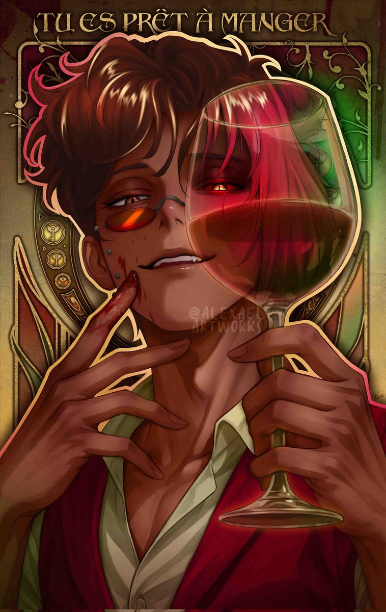 AlexaelArtworks's tweet photo. I am a bit of a mess and I never check the stats but I have a feeling one of these was the most popular.. https://t.co/88AJDtgmTM