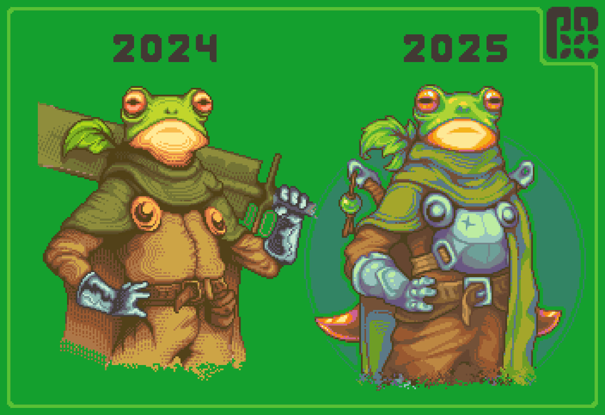 pixdoz's tweet photo. 2024 → 2025
One year of learning
#pixelart #ドット絵 #fantasy https://t.co/JrbL23uyNO